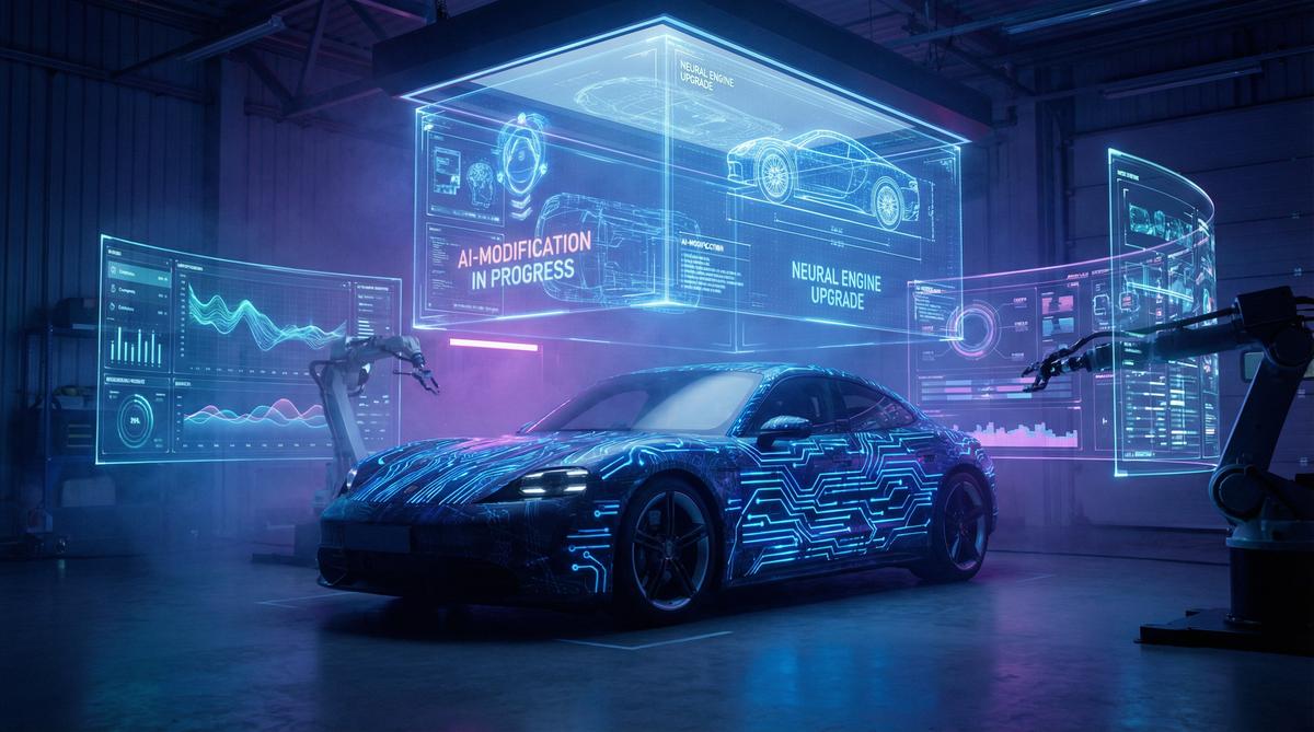 茄子视频AI汽车改装视频技术